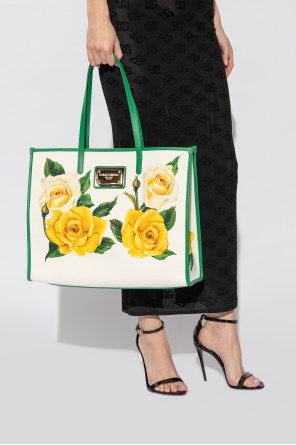 Torba typu ‘shopper’ z motywem kwiatowym od Dolce & Gabbana
