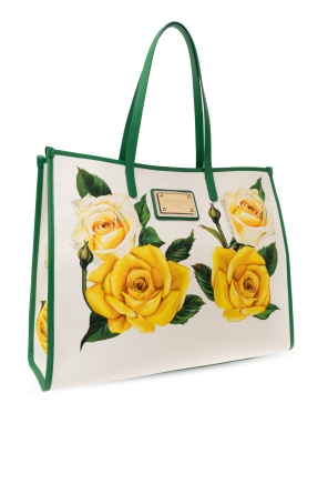 Dolce & Gabbana Shopper bag with floral motif