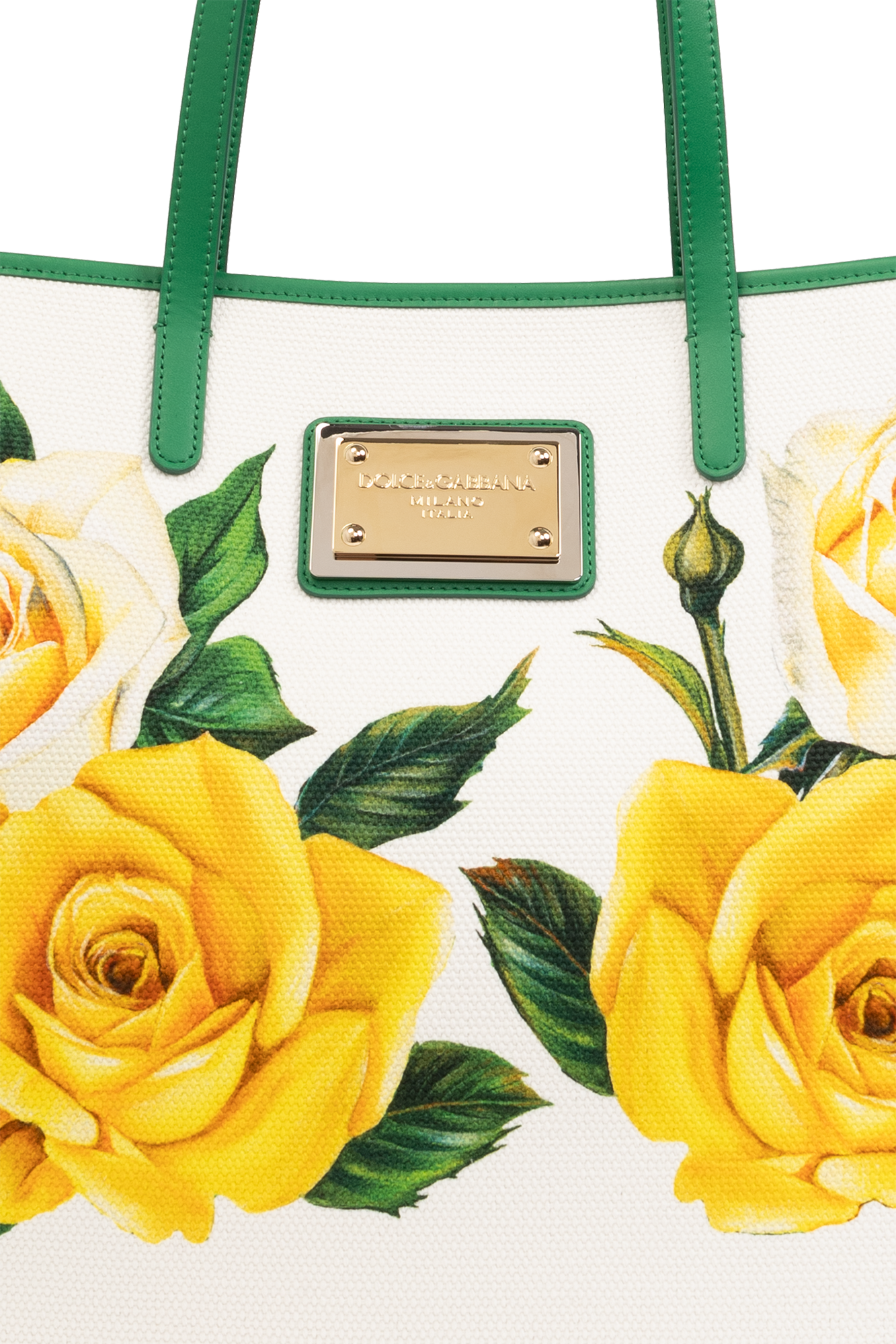 Dolce & Gabbana Shopper bag with floral motif