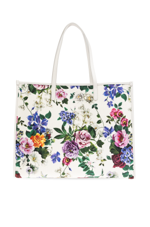 Dolce & Gabbana Shopper bag with floral motif
