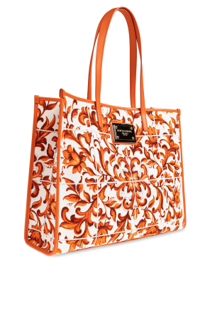 Dolce & Gabbana Bolsa con estampado "Majolica"