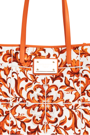 Dolce & Gabbana Bolsa con estampado "Majolica"