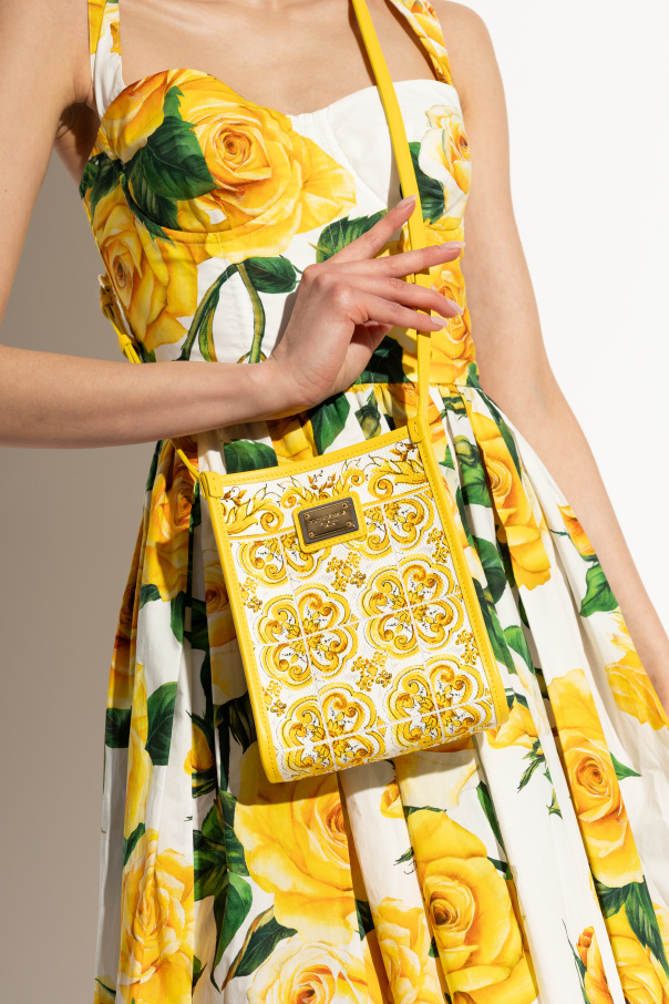 Dolce & Gabbana Shoulder bag with `Majolica` print