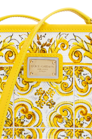 Dolce & Gabbana Torba na ramię z nadrukiem `Majoliki`
