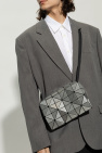 Bao Bao Issey Miyake SILVER ‘Carton’ glossy shoulder bag