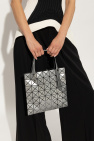 Bao Bao Issey Miyake SILVER Handbag with geometrical pattern