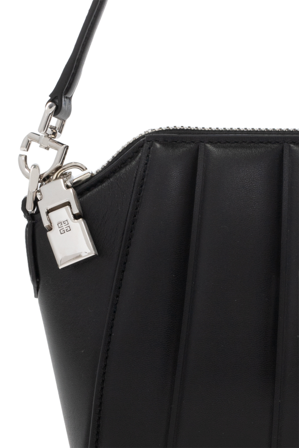 Mini Antigona Lock Bag Blonde