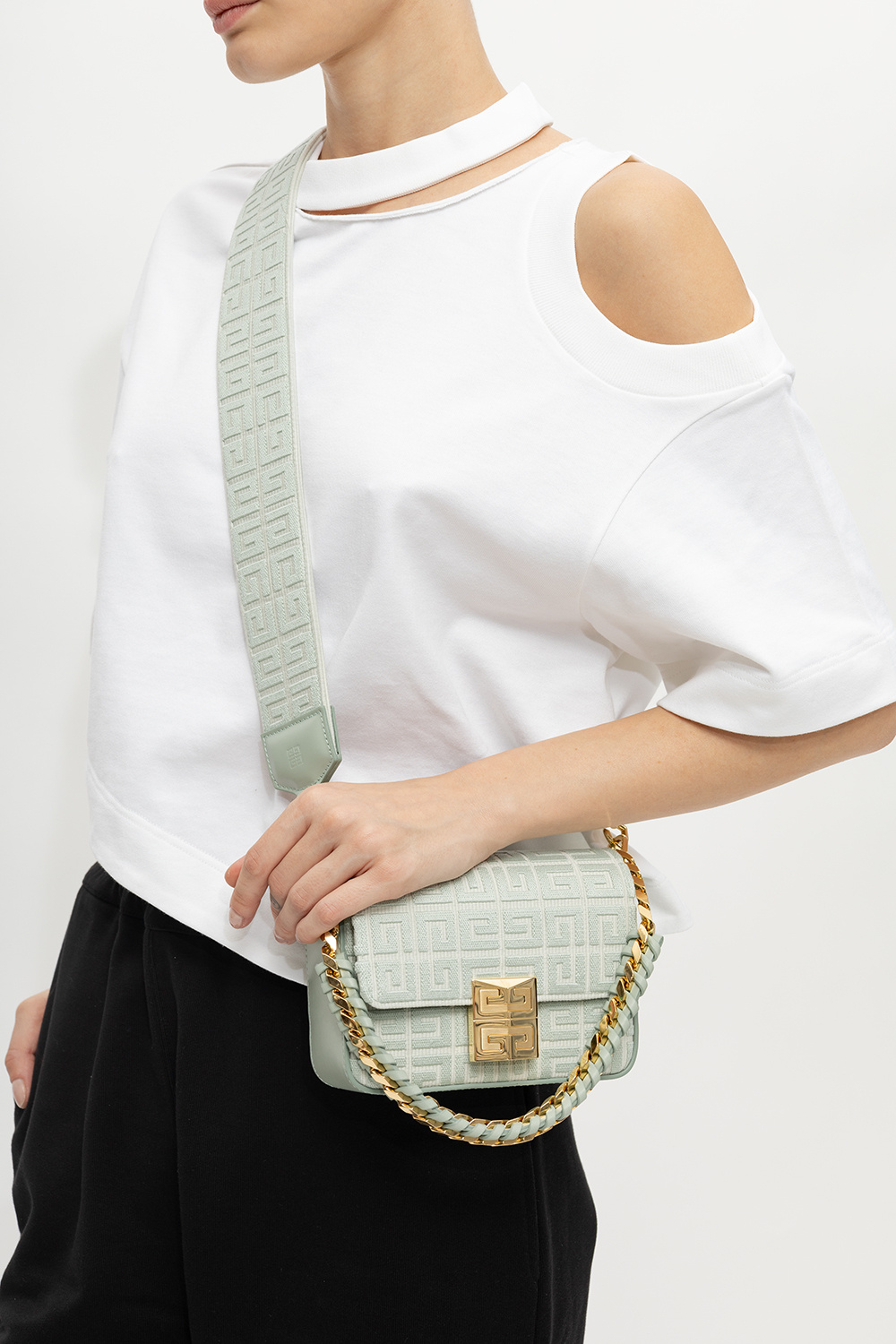 givenchy Cotton ‘4G Small’ shoulder bag