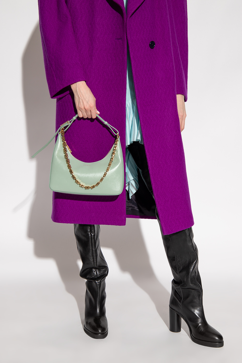 鍔 Kritisch tv IetpShops | slingback Givenchy 'Moon Cut Out Small' shoulder bag | Women's  Bags | slingback GIVENCHY TORBA NA RAMIĘ G-ZIP