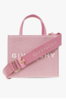 givenchy signature print houndstooth clutch item
