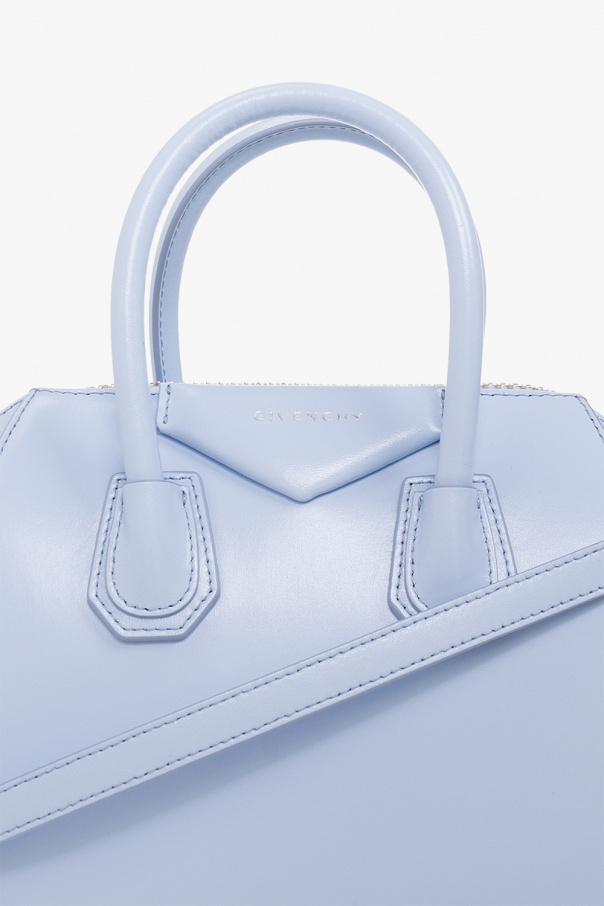 Light blue 'Antigona Mini' shoulder bag Givenchy - Vitkac Slovakia