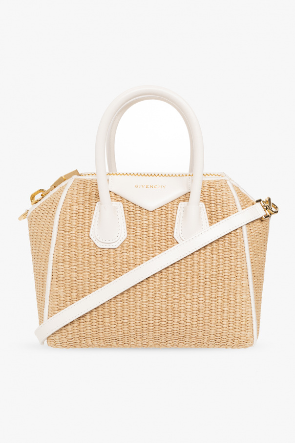Givenchy White 'Antigona Mini' shoulder bag
