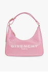 givenchy logo zip cluch