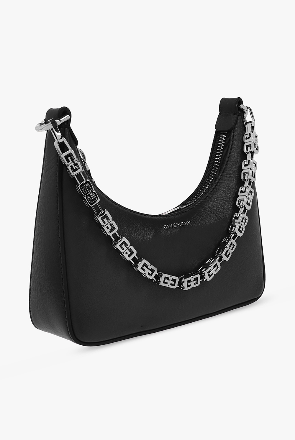 givenchy patch ‘Moon Cutout Mini’ hobo bag