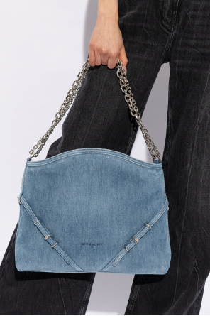 ‘voyou medium’ denim shoulder bag od Givenchy
