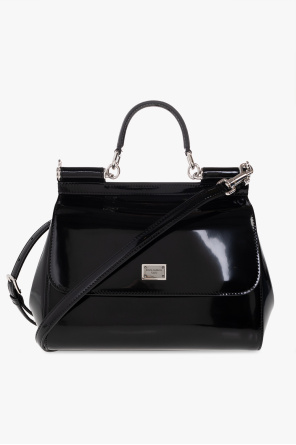 Dolce & Gabbana Beatrice Printed Leather Bag
