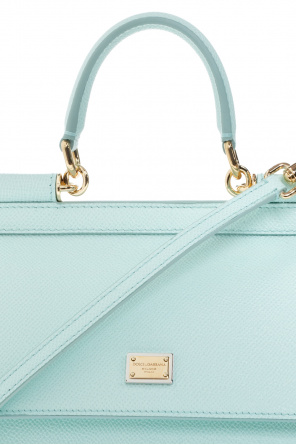 Dolce & Gabbana Logo Plaque Detail Shoulder Bag ‘Sicily Small’ shoulder bag