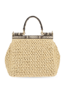 Dolce & Gabbana beige Sicily Mini shoulder bag