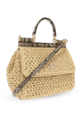 Dolce & Gabbana beige Sicily Mini shoulder bag