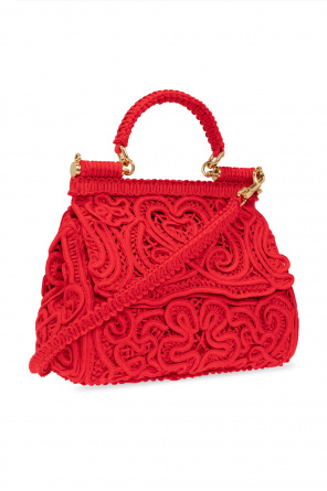 Dolce & Gabbana ‘Sicily Small’ lace shoulder bag
