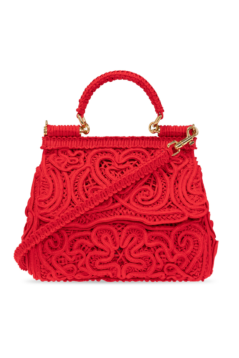 Dolce & Gabbana ‘Sicily Small’ lace shoulder bag