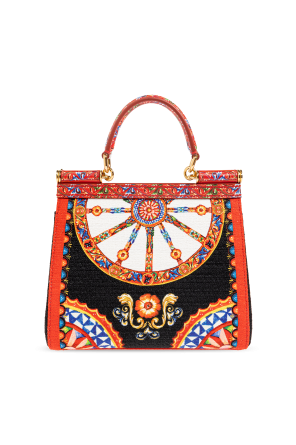Dolce & Gabbana Torba ‘Sicily’ z nadrukiem ‘Carretto’