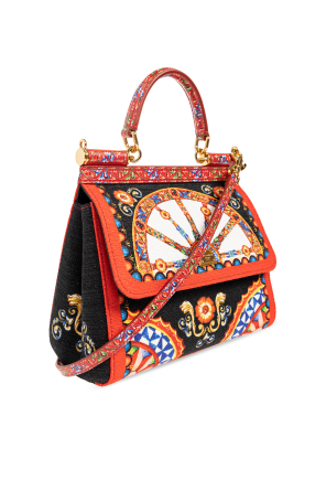Dolce & Gabbana Torba ‘Sicily’ z nadrukiem ‘Carretto’