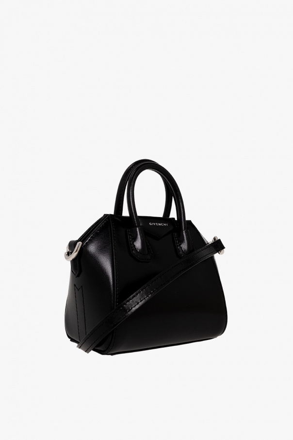 Givenchy leopard-jacquard 'Antigona Micro' shoulder bag