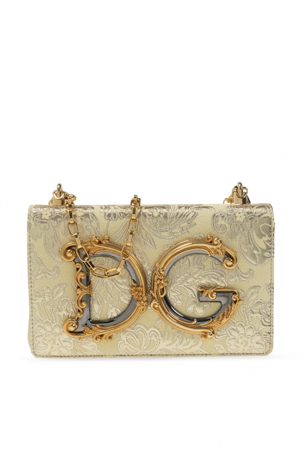 Dolce & Gabbana 'dolce gabbana dg girls small brocade shoulder bag