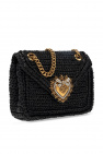 DOLCE & GABBANA CLUTCH WITH LOGO ‘Devotion’ shoulder bag