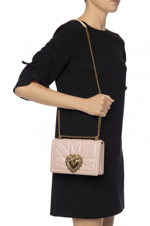 Dolce & Gabbana ‘Devotion’ quilted shoulder bag