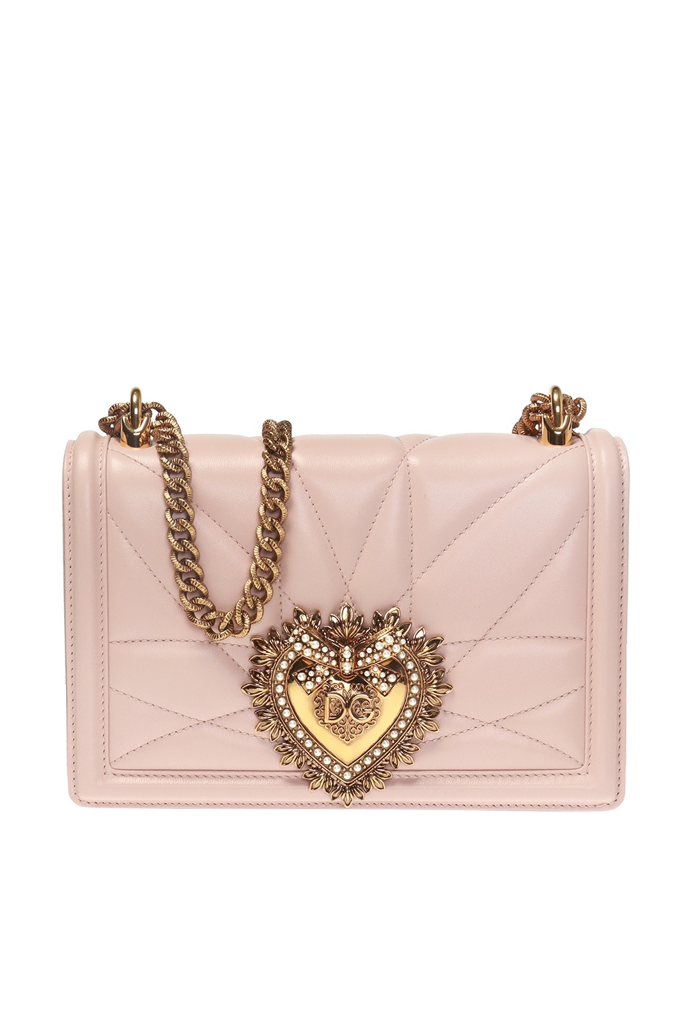 dolce Heuptasje & Gabbana ‘Devotion’ quilted shoulder bag