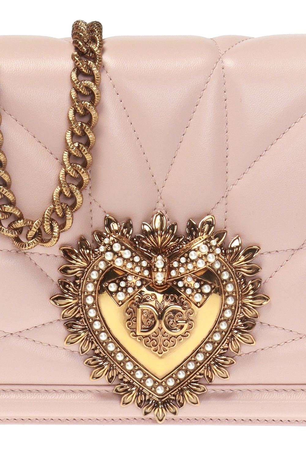 dolce Heuptasje & Gabbana ‘Devotion’ quilted shoulder bag