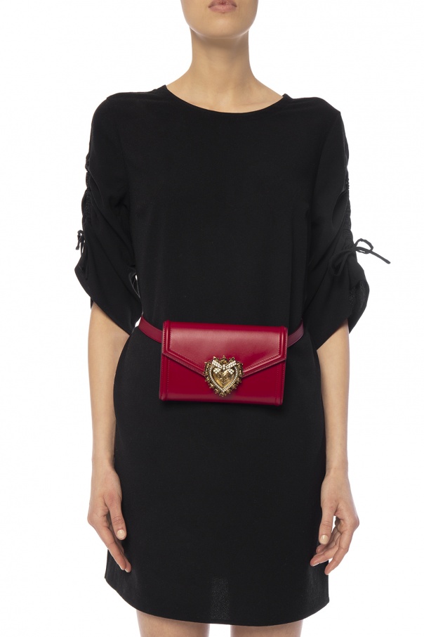 Red 'Devotion' belt bag Dolce & Gabbana - Vitkac Italy
