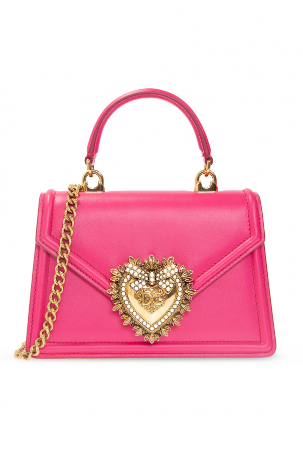 Pink 'Devotion Small' shoulder bag Dolce & Gabbana - Vitkac France