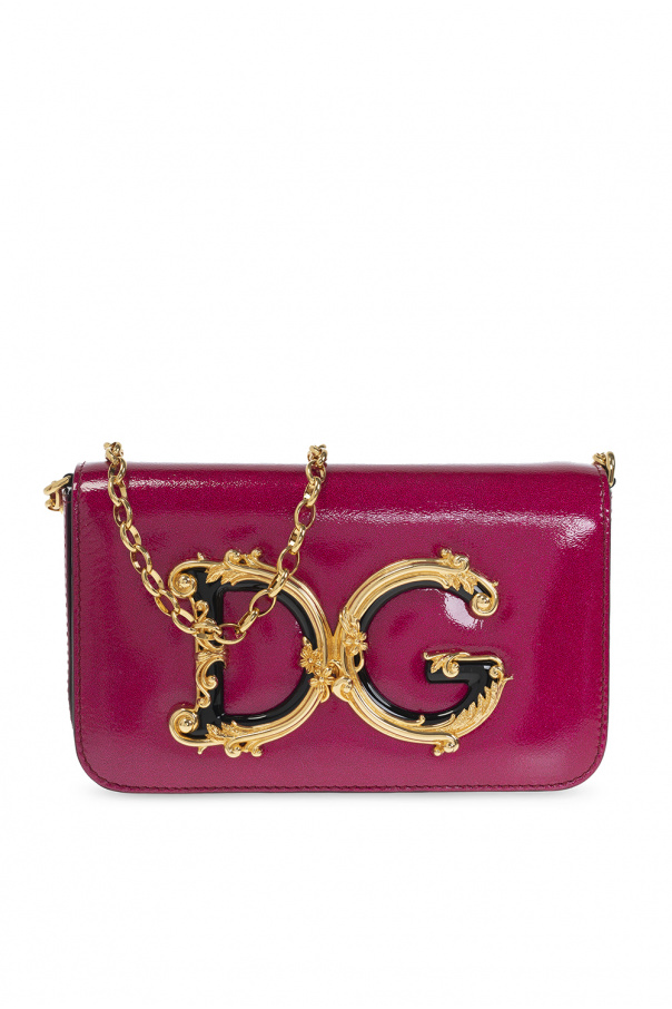 Dolce & Gabbana Gürtel mit Kristallen Metallisch Shoulder bag from ‘DG Girls’ collection