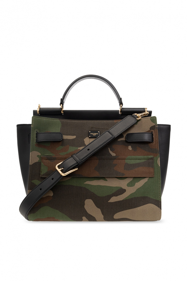 Dolce & Gabbana Kids Open Toe ‘Sicily 62 Soft’ shoulder bag