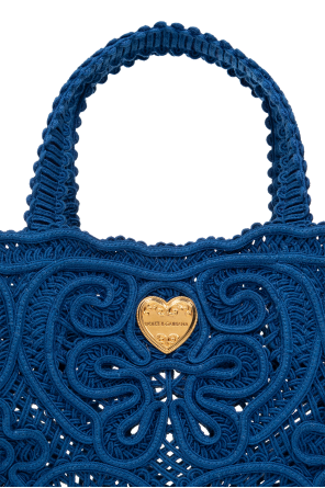 Dolce & Gabbana ‘Beatrice Small’ lace-trimmed handbag