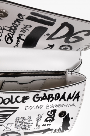 Dolce & Gabbana Kids Slim-Fit-Jeans mit Camouflage-Print Grün ‘90s Sicily’ shoulder bag