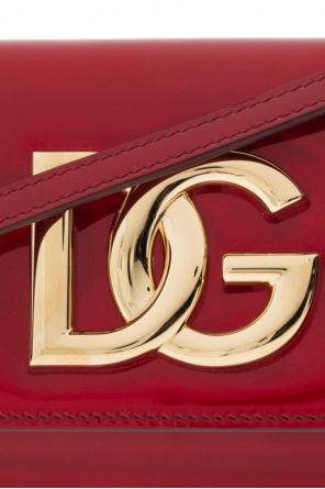 Dolce & Gabbana 731664 3 4 Mouwen Lange Jurk ‘Strobo’ shoulder bag