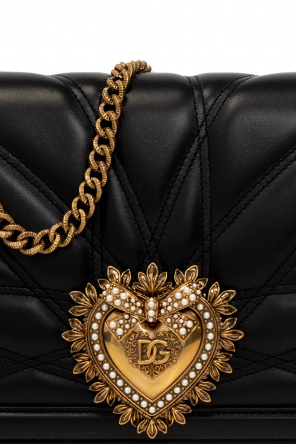 Dolce & Gabbana Dolce & Gabbana Devotion knit-effect bag