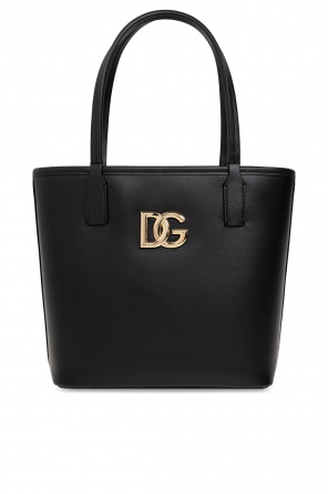 dolce maxi gabbana kids sicily mini patent leather tote