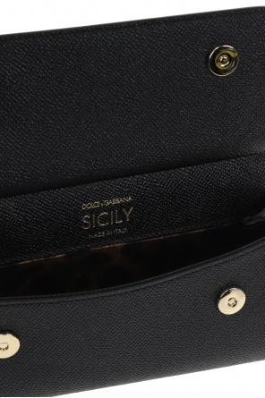 Шкіряний ремінь dolce& gabbana ‘Sicily’ shoulder bag