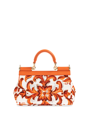 Dolce & Gabbana "Sicily Mini" bag with "Maiolica" print