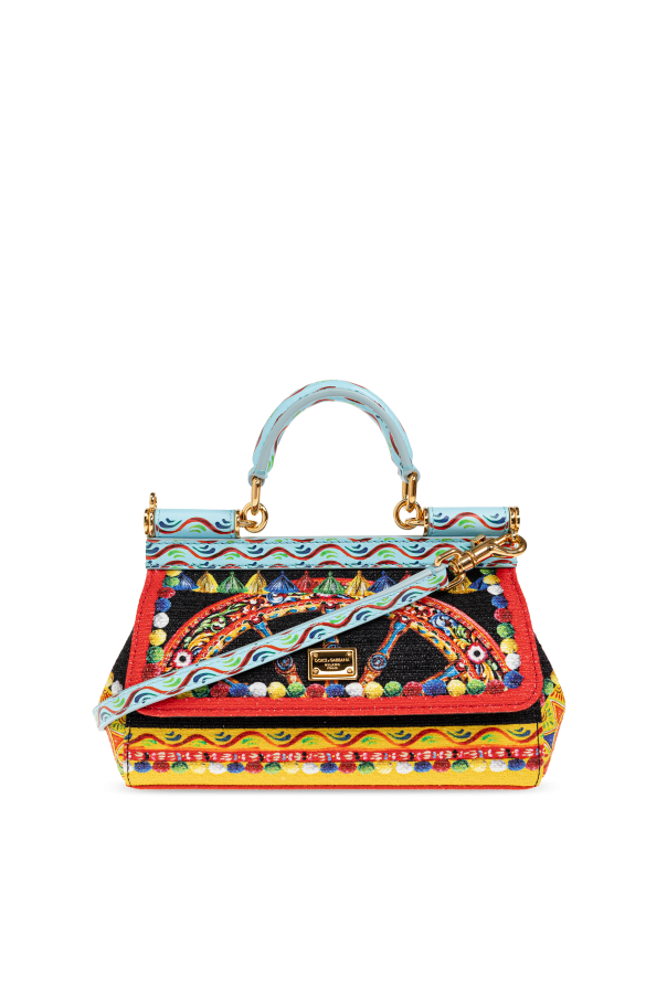 ’Sicily’ bag with ‘Carretto’ print od Dolce & Gabbana