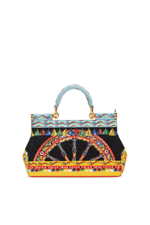 Dolce & Gabbana Torba ‘Sicily’ z nadrukiem ‘Carretto’