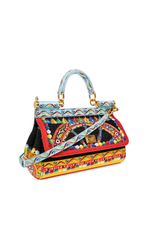 Dolce & Gabbana Torba ‘Sicily’ z nadrukiem ‘Carretto’