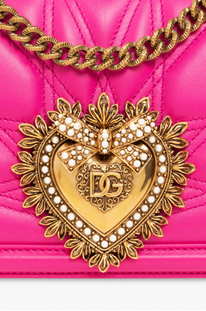 dolce tartan-trim & Gabbana ‘Devotion Medium’ shoulder bag