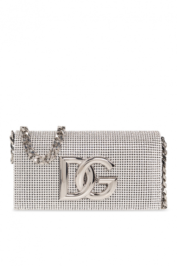 Dolce & Gabbana Shoulder bag with crystals