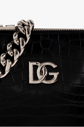 Dolce & Gabbana Dolce & Gabbana logo-heel open-toe sandals Black
